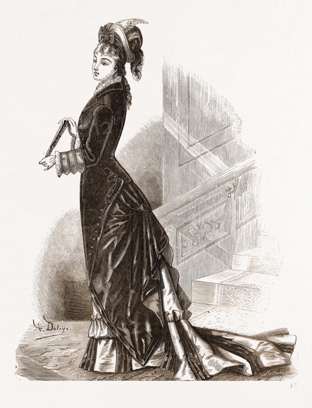 Pattern, Flat Pattern, MADAME A. L LETELLieR, 30, Henrietta-street, Covent Garden, London, UK