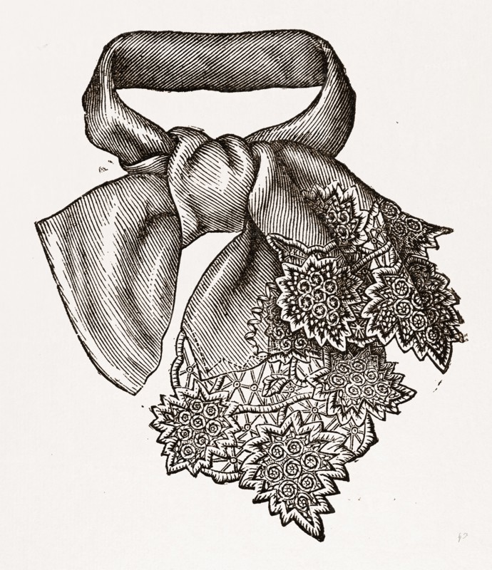 NECKTIE, 19th CENTURY FASHION