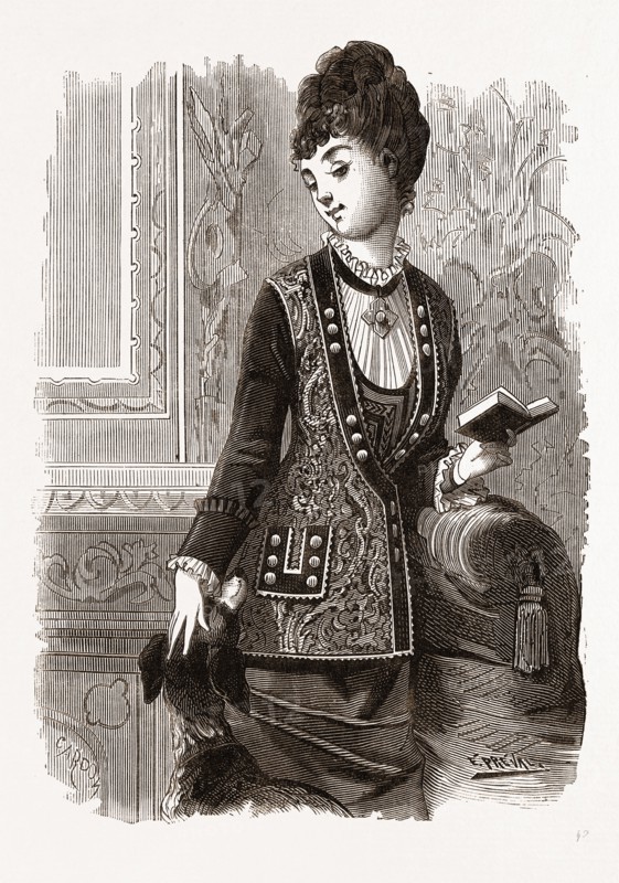 BRETON VESTE, 19th CENTURY FASHION