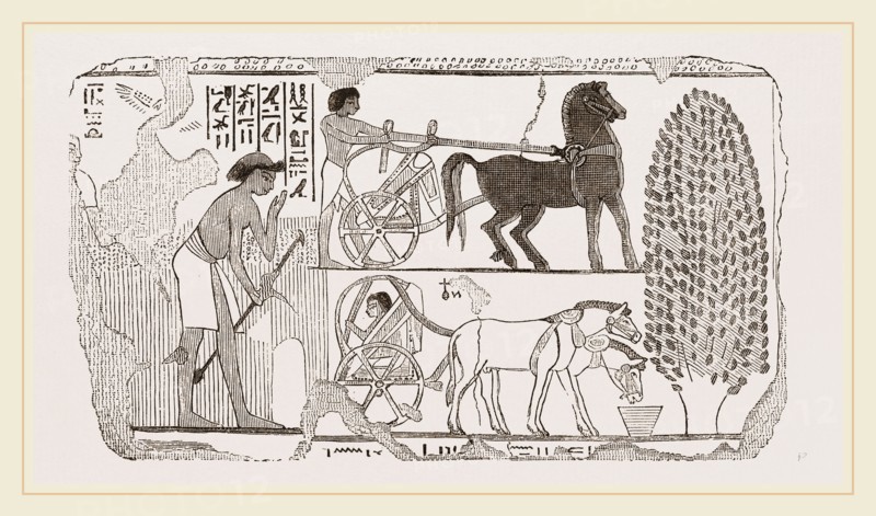 Egyptian painting