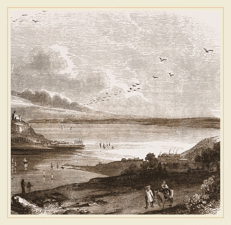 Pilchard fishing in Mount's Bay Cornwall, UK