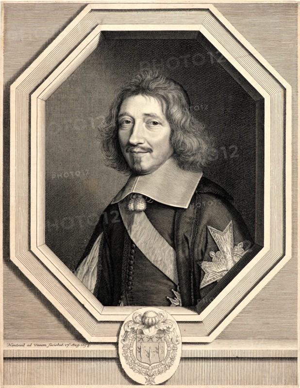 Robert Nanteuil (French, 1623 - 1678). Portrait of Michel le Tellier, 1658. Engraving and etching.
