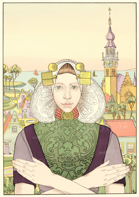 F.-M. Melchers (French or German, active 19th century). La PhalÃ¨ne des Iles de la Mer, 1897. Color lithograph on wove paper. Sheet: 405 mm x 308 mm (15.94 in. x 12.13 in.).