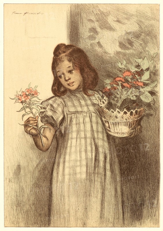 F. Bouisset (French, active 19th century). Bouqueterie, 1899. Lithograph on wove paper. Sheet: 405 mm x 308 mm (15.94 in. x 12.13 in.).