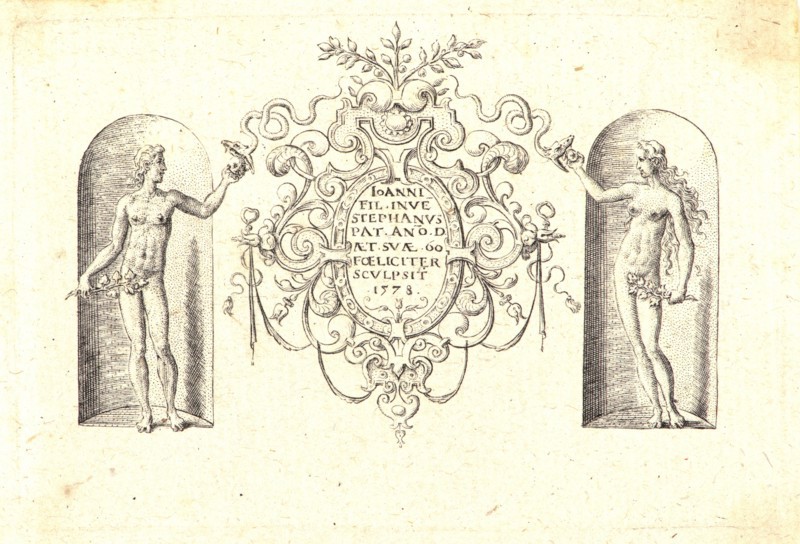 Etienne Delaune (aka Ãâtienne Delaune) (French, ca. 1519 - 1583). Several Gods of Classical Antiquity (Plusieurs Divinités de l'Antiquiteé Paienne), 1578. From Several Gods of Classical Antiquity (Plusieurs Divinités de l'Antiquiteé Paienne. Engraving.