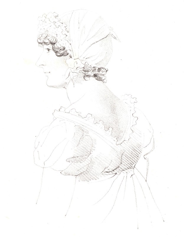 Charles Edouard Crepy Le Prince (French, 1784 - ca. 1850). Untitled, 1810- 1820. Lithograph on wove paper. Image: 160 mm x 95 mm (6.3 in. x 3.74 in.). Before letters.