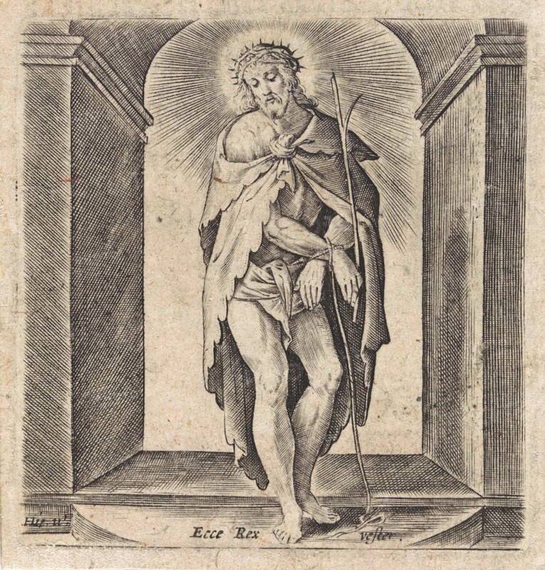 Man of Sorrows, Hieronymus Wierix, 1593