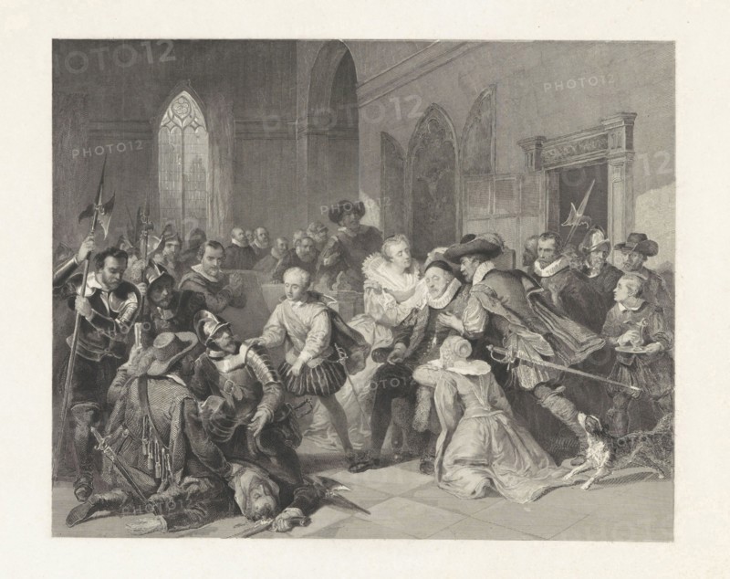 Attack of Jean de Jauregui on Prince William I, March 18, 1582