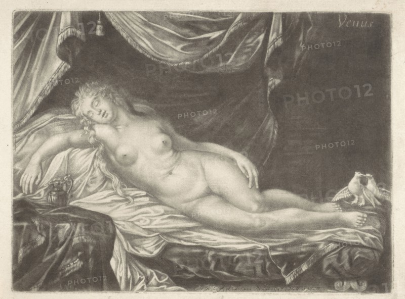 Sleeping Venus, Jacob Gole, 1670-1724