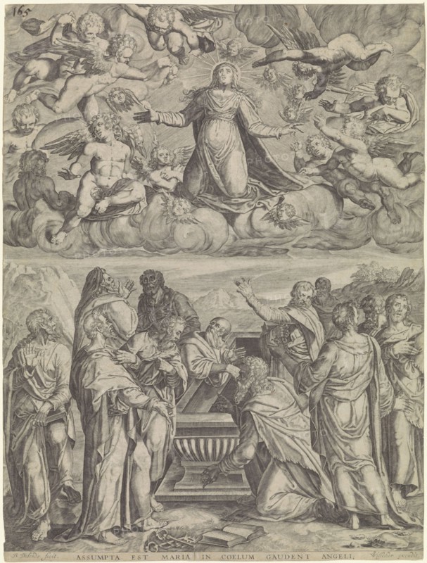Assumption of Mary, Bartholomeus Willemsz. Dolendo, Claes Jansz. Visscher (II), 1580 - 1626