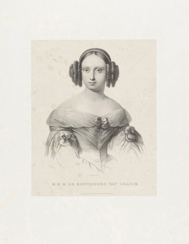 Portrait of Sophie of Wurttemberg, Michel Mourot, Desguerrois & Co., 1839