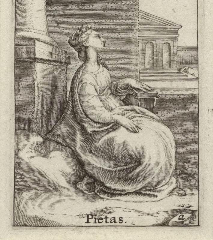 Piety, Anonymous, Jan Saenredam, Hendrick Goltzius, 1590 - 1595