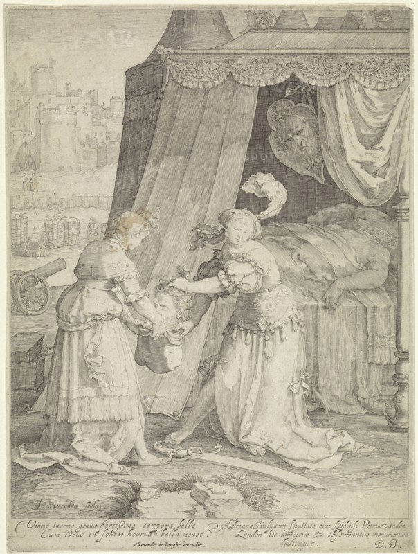 Judith, Jan Saenredam, Lucas van Leyden, Clement de Jonghe, 1575 - 1607