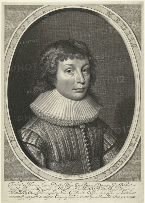 Portrait of Frederick Henry of the Palatinate, son of the King of Bohemia at the age of 15, Willem Jacobsz. Delff, States General, 1629