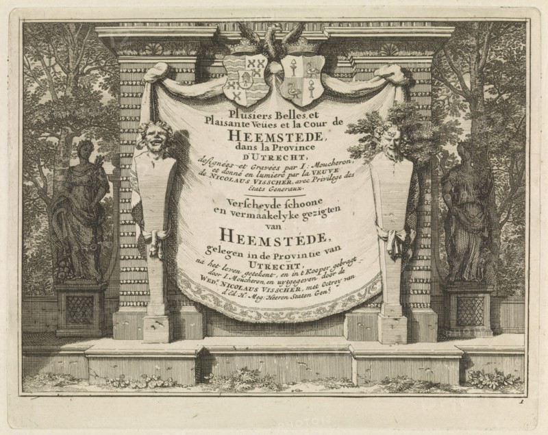 Memorial Garden, Estate Heemstede in a nutshell, Entrance estate Heemstede, Orangerie, Isaac de Moucheron, 1706 - 1719