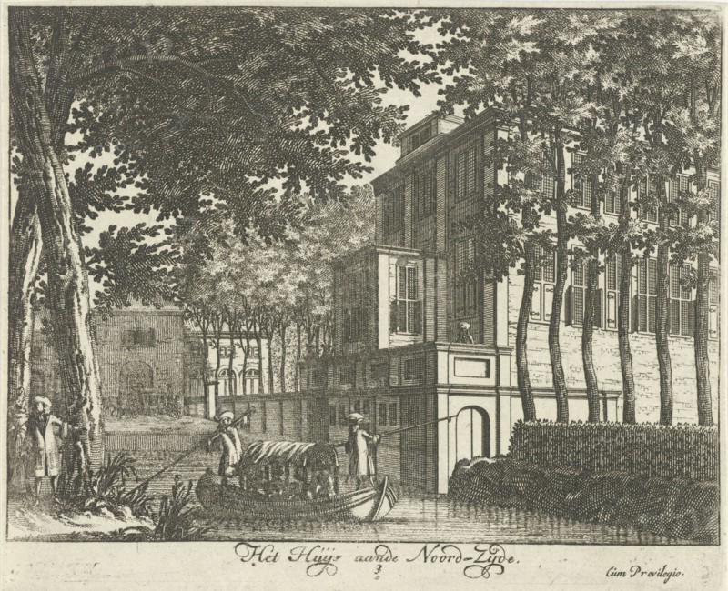 North side of Soestdijk Palace, The Netherlands, Hendrik de Leth, unknown, 1725 - 1747