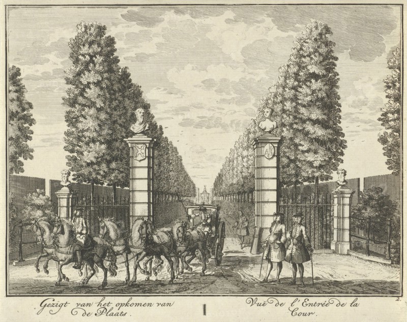 Gateway to Lake House in Maarssen, The Netherlands, Hendrik de Leth, c. 1740