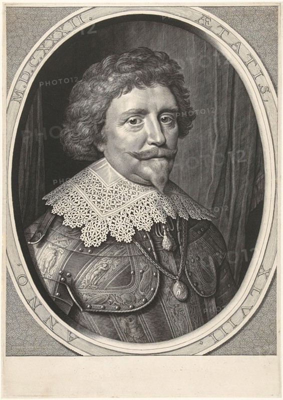 Portrait of Frederick Henry, Prince of Orange, Frederik Hendrik, prins van Oranje Nassau, Willem Jacobsz. Delff, Michiel Jansz van Mierevelt, 1590 - 1638