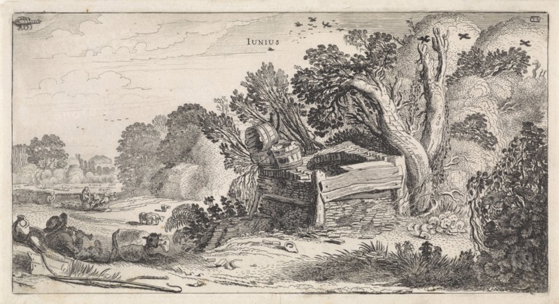 June, Jan van de Velde (II), 1616