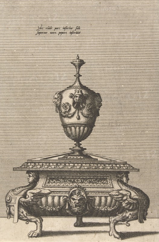 Pepper and salt shaker, Johannes or Lucas van Doetechum, Hans Vredeman de Vries, Hieronymus Cock, 1563