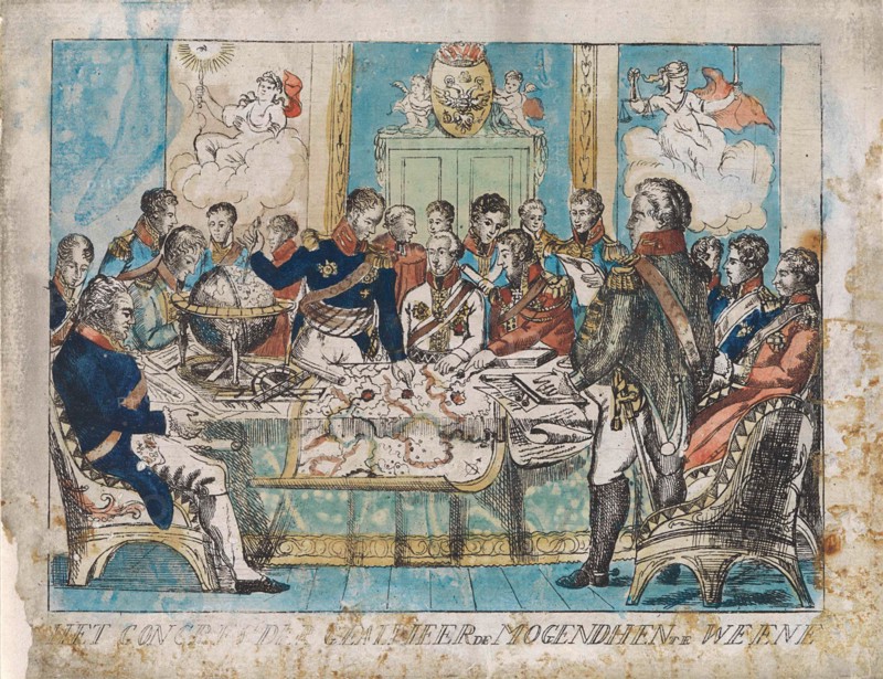 Congress of Vienna Austria, 1815, Anonymous, 1815