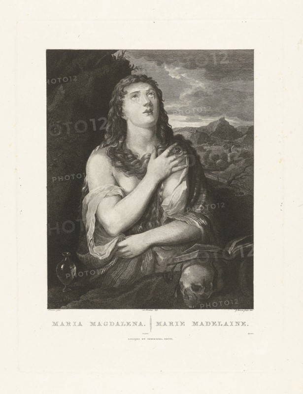 The penance of Mary Magdalene, Joannes Bemme, Adriaan Pietersz. Loosjes, Johannes Immerzeel, 1805