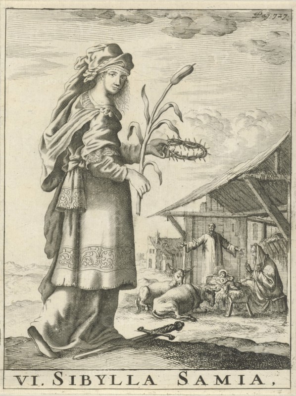 Sibyl of Samos, Jan Luyken, Timotheus ten Hoorn, 1684