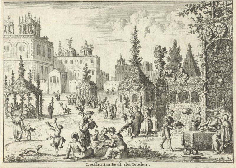 Feast of Tabernacles, Jan Luyken, Willem Goeree, 1682