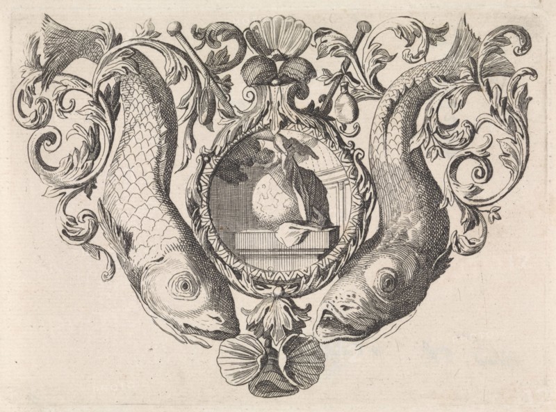 Unveiling of a globe, Caspar Luyken, Jacob Lindenberg, 1705