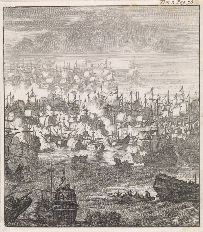 Battle of Beachy Head, 1690, Southern England UK