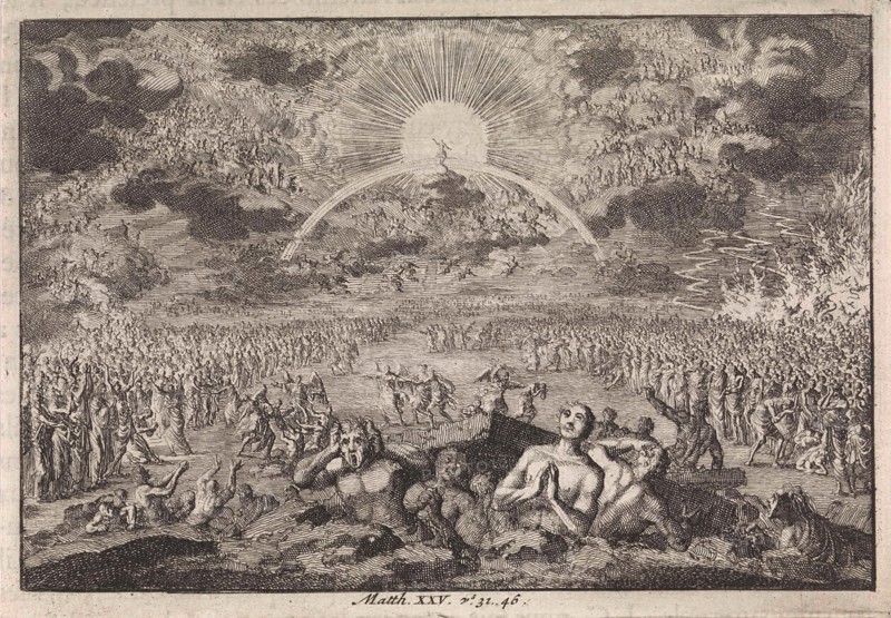 Last Judgment, Jan Luyken, Pieter Mortier, 1703 - 1762