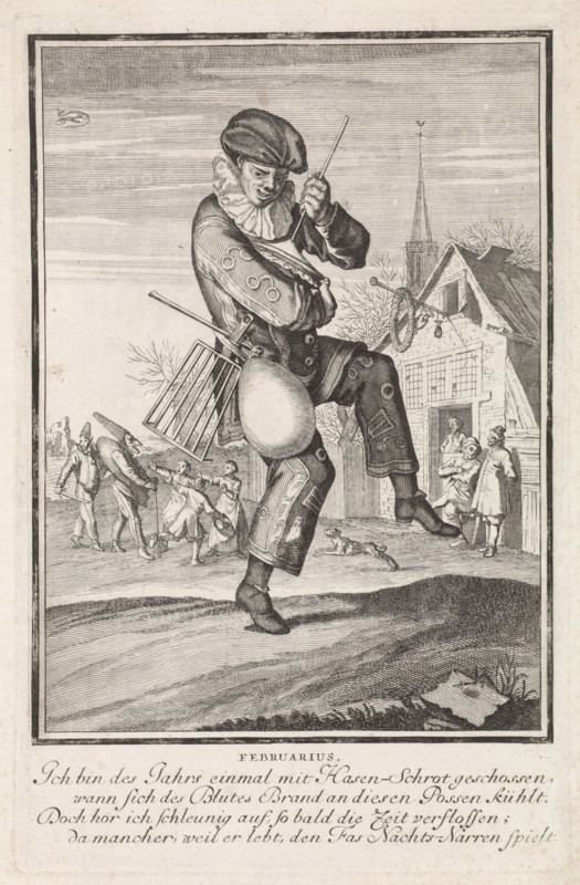 February, Caspar Luyken, 1698 - 1702