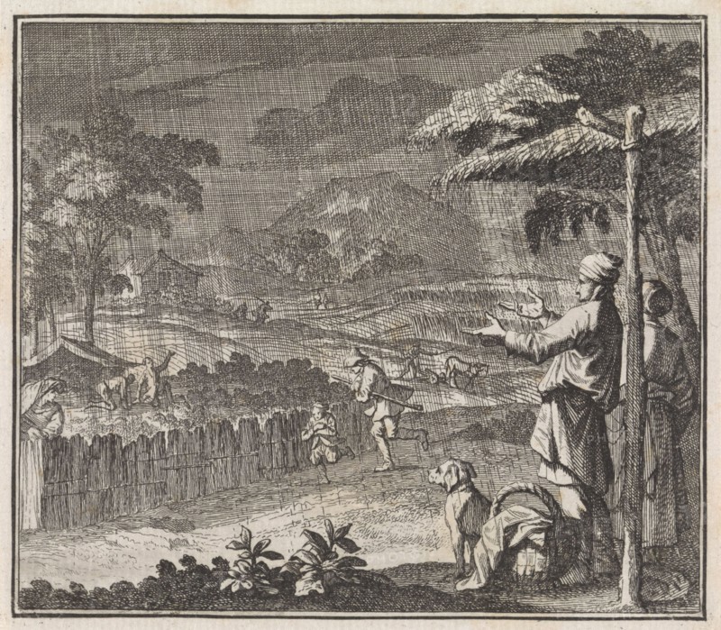 rain, Caspar Luyken, Jan Luyken, Christoph Weigel, c. 1700