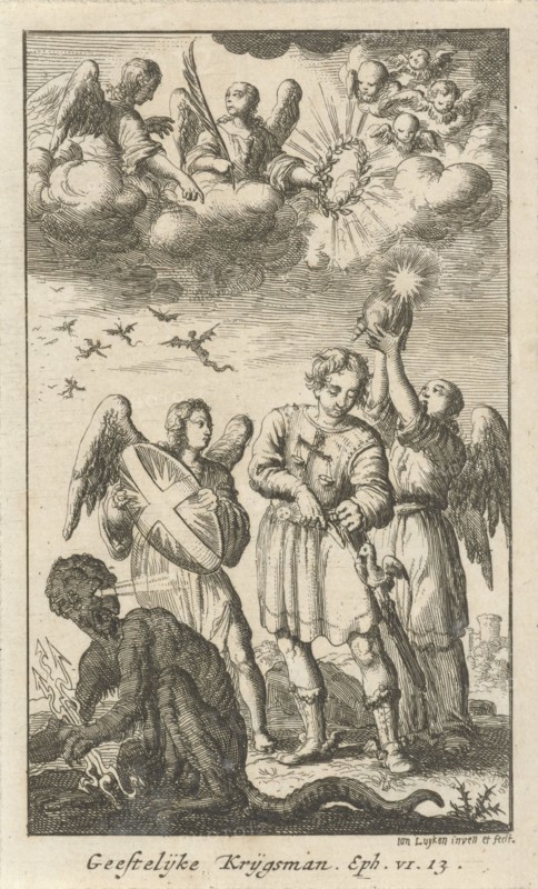Christian Knight, Jan Luyken, 1727 - 1729