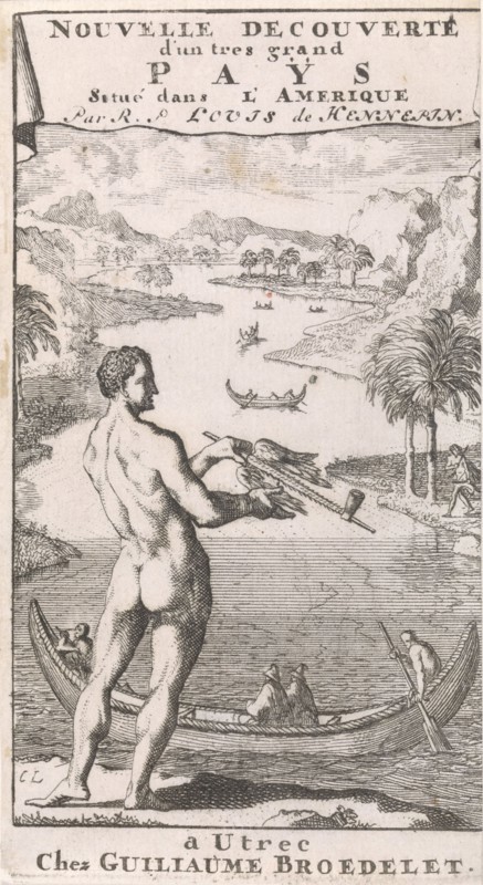 Winding River in an exotic landscape, Caspar Luyken, Willem Broedelet, 1697