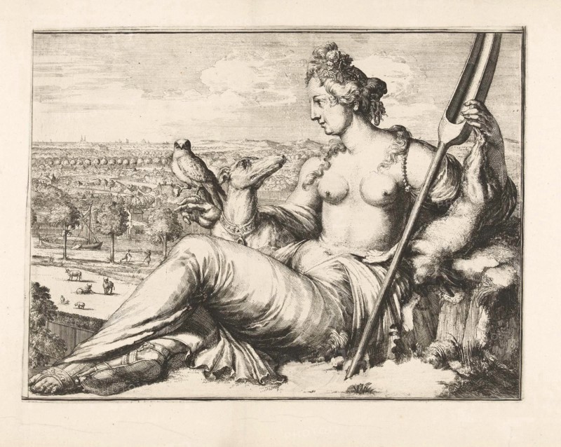 Diana, Romeyn de Hooghe, 1688-1689