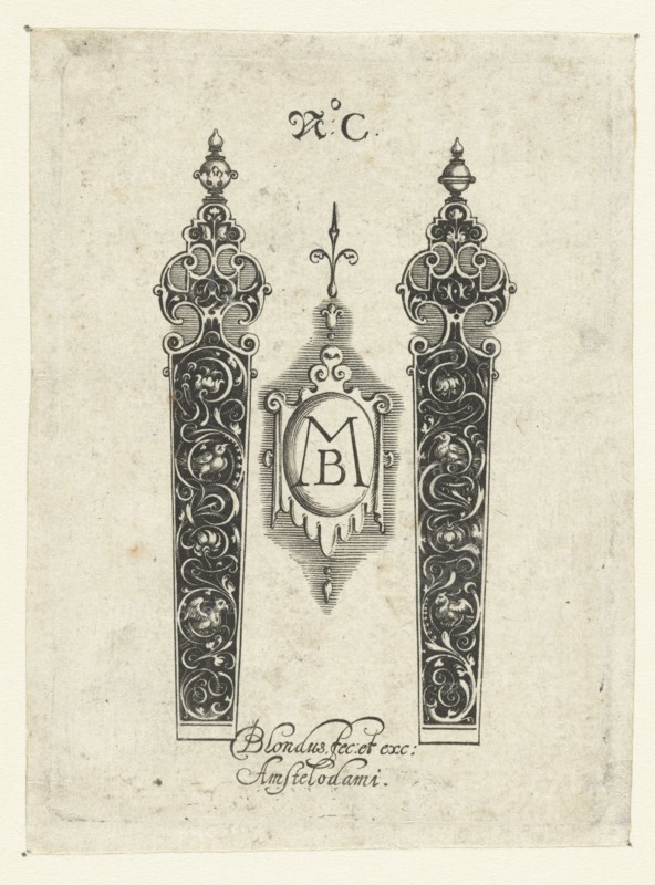 Two knife handles, Michiel le Blon, 1597 - 1656