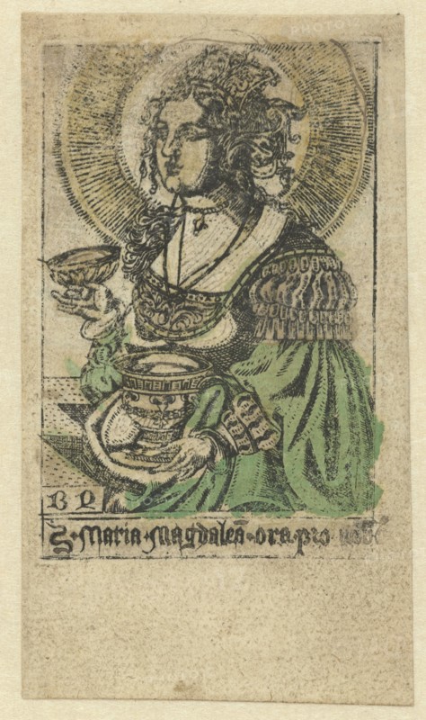 Mary Magdalene, Monogrammist BD (graveur), 1500 - 1510