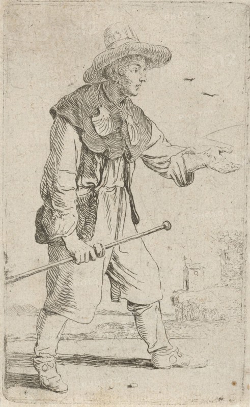 Pilgrim, Jan van den Hecke (II), 1671 - c. 1710
