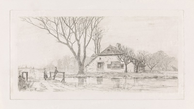 Farm in Tricht, Elias Stark, 1887