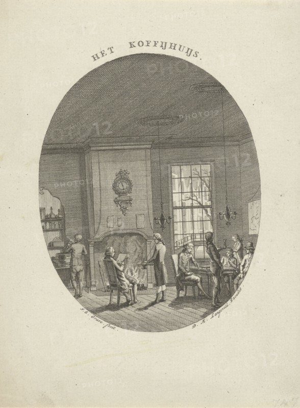Coffee, Jan Evert Grave, Dirk Meland Langeveld, c. 1769 - c. 1805