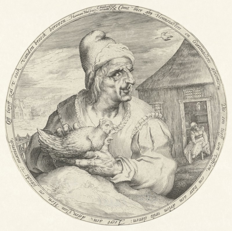 Hen-pecked husband, Harmen Jansz Muller, Cornelis Danckerts (I), 1631 - 1656