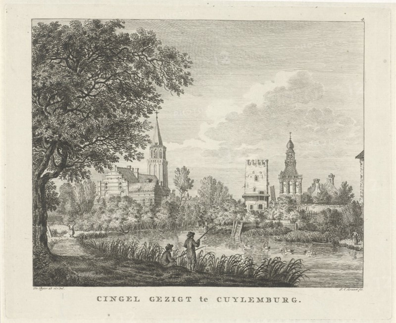 View of Culemborg, Jan Evert Grave, 1786 - 1805