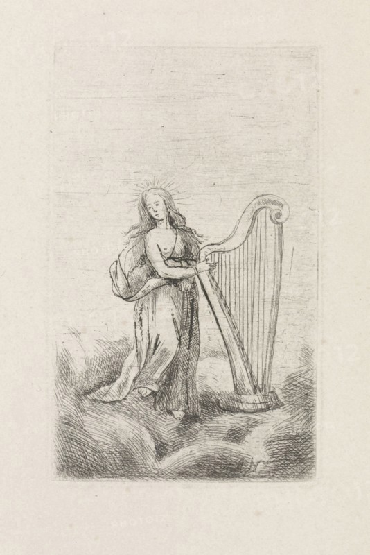The Saint Cecilia, Anna Cecile Wilhelmina Jeanette Jacqueline Nahuys, 1841 - 1905
