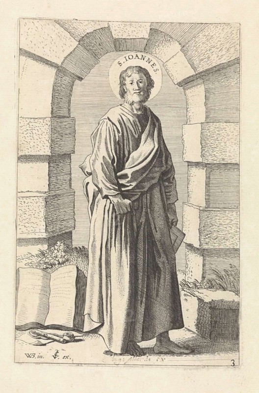 H. John the Evangelist, Jan van de Velde II, Claes Jansz. Visscher II, 1603-1652