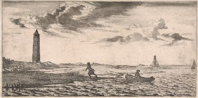 Delivery of mail, Jacob Quack, Jan Houwens (I), 1665