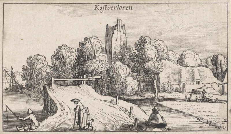 House Kostverloren, Claes Jansz. Visscher (II), 1612 - 1652