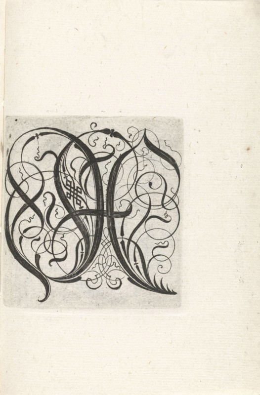 Letter X, Anonymous, c. 1600 - c. 1699