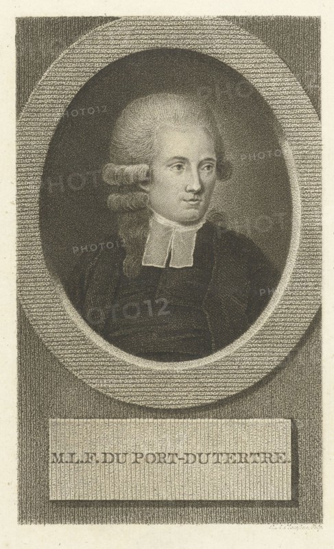 Portrait of Marguerite-Louis-FranÃ§ois Duport-Dutertre, print maker: Lambertus Antonius Claessens, c. 1792 - c. 1808
