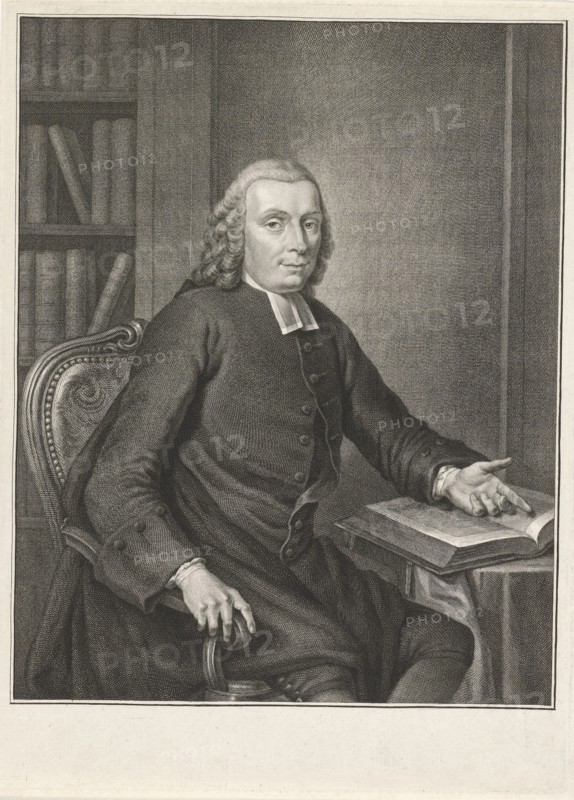 Portrait of Ericus Fredricus Alberti, Jacob Houbraken, Jacobus Buys, 1769 - 1770